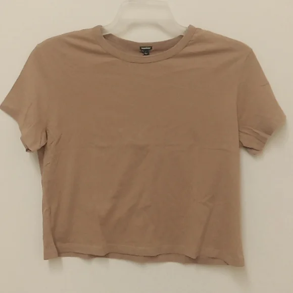 *Final Price* NWT Monrow REVOLVE Short Sleeve 50s Vintage T-Shirt in Latte - Picture 3 of 7